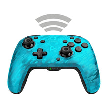 Load image into Gallery viewer, PDP Gaming Wireless Deluxe Controller Faceplate: Blue Camo - Nintendo Switch Faceoff (Renewed)