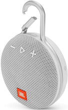 Load image into Gallery viewer, JBL Clip 3 Waterproof Portable Bluetooth Speaker - White (Renewed)