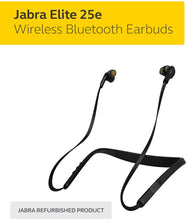 Load image into Gallery viewer, Jabra Elite 25e Silver Wireless Earbuds (Renewed)