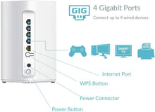 Load image into Gallery viewer, D-Link WiFi Router Whole Home Smart Mesh Wi-Fi System High Performance Dual Band Parental Controls