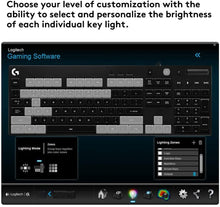Load image into Gallery viewer, Logitech G610 Orion Red Backlit Mechanical Gaming Keyboard 920-007839 (Renewed)