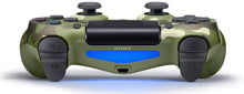 Load image into Gallery viewer, DualShock 4 Wireless Controller for PlayStation 4 - Green Camouflage (Renewed)