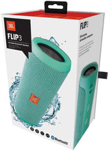Load image into Gallery viewer, JBL Flip 3 Splashproof Portable Bluetooth Speaker, Gray (Renewed)