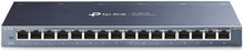 Load image into Gallery viewer, TP-Link 16 Port Gigabit Ethernet Network Switch | Desktop/ Wall-Mount | Lifetime Protection | Fanless | Sturdy Metal w/ Shielded Ports | Traffic Optimization | Unmanaged (TL-SG116) (Renewed)