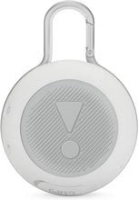 Load image into Gallery viewer, JBL Clip 3 Portable Waterproof Wireless Bluetooth Speaker - White