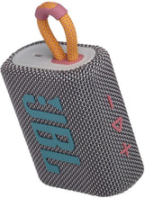 Load image into Gallery viewer, JBL Go 3: Portable Speaker with Bluetooth, Builtin Battery, Waterproof and Dustproof Feature Gray JBLGO3GRYAM