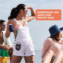 Load image into Gallery viewer, JBL 2 Pack Clip 4 Waterproof Wireless Audio Bluetooth Speaker Bundle (Blue)