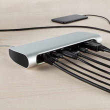 Load image into Gallery viewer, Belkin Thunderbolt 3 Dock w/ 2.6ft Thunderbolt 3 Cable (Thunderbolt Dock for MacBook Pro Models from 2016 or Later, Includes The 2018 Version), Dual 4K @60Hz, 40Gbps Data Transfer Speeds (Renewed)