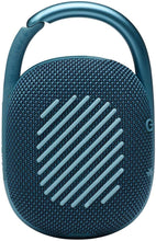 Load image into Gallery viewer, JBL Clip 4: Portable Speaker with Bluetooth, Built-in Battery, Waterproof and Dustproof Feature (Renewed)