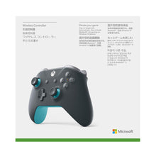 Load image into Gallery viewer, Microsoft - Wireless Controller for Xbox One and Win 10 - Gray/Blue - WL3-00105 (Renewed)