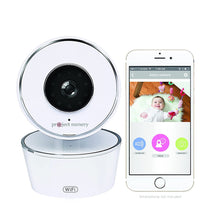 Load image into Gallery viewer, Project Nursery Smart Wi-Fi Baby Monitor, Alexa and Google Assistant Enabled with WiFi, Plays Lullabies, Sound and Motion Alerts, Two-Way Communication, Night Vision