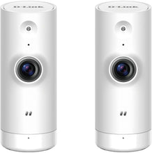 Load image into Gallery viewer, D-Link WiFi Security Camera HD, Mini Indoor, 2-Pack, Cloud Recording, Motion Detection and Night Vision, Works with Alexa (DCS-8000LH/2PK-US)