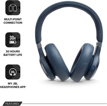 Load image into Gallery viewer, JBL Live 650 BT NC, Around-Ear Wireless Headphone with Noise Cancellation (Renewed)
