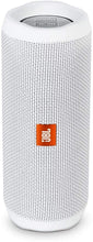 Load image into Gallery viewer, JBL Flip 4 Waterproof Portable Wireless Bluetooth Speaker Bundle - (Pair) White (Renewed)