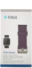 Load image into Gallery viewer, Fitbit Blaze Accessory Band, Classic, Blue, Large