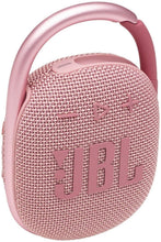 Load image into Gallery viewer, JBL Clip 4: Portable Speaker with Bluetooth, Built-in Battery, Waterproof and Dustproof Feature (Renewed)
