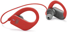 Load image into Gallery viewer, JBL Endurance Sprint Waterproof Wireless In-Ear Sports Headphones (Red)