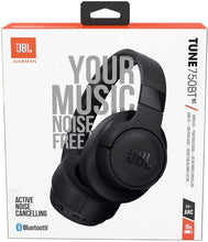Load image into Gallery viewer, JBL T750BTNC Wireless Over-Ear Headphones with Noise Cancellation