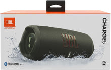 Load image into Gallery viewer, JBL Charge 5 - Portable Bluetooth Speaker with IP67 Waterproof and USB Charge Out - Green