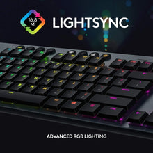 Load image into Gallery viewer, Logitech G815 LIGHTSYNC RGB Mechanical Gaming Keyboard, GL Linear (Renewed)