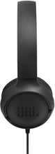 Load image into Gallery viewer, JBL T500 On-Ear Headphone In-Ear Headphone with One-Button Remote/Mic