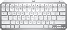 Load image into Gallery viewer, Logitech MX Keys Mini for Mac Minimalist Wireless Illuminated Keyboard, Compact, Bluetooth, Backlit Keys, USB-C, Tactile Typing, Compatible with Apple macOS, iPAd OS, Metal Build (Renewed)