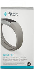 Load image into Gallery viewer, Fitbit Alta, Accessory Band, Leather, Graphite, Small