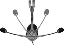 Load image into Gallery viewer, Logitech Stereo Headset H110, Standard Packaging, Silver (Renewed)