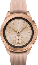 Load image into Gallery viewer, Samsung Galaxy Watch (42mm) Smartwatch (Bluetooth) Android/iOS Compatible, SM-R810, International Version (Rose Gold) (Renewed)