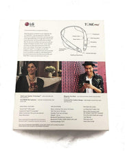 Load image into Gallery viewer, LG Tone Pro HBS-770 Behind-The-Neck in-Ear Earbuds Headphones Wireless Neckband Stereo Headset, Black (Non-Retail Packaging)