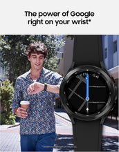 Load image into Gallery viewer, Samsung Electronics Galaxy Watch 4 Classic 46mm Smartwatch with ECG Monitor Tracker for Health Fitness Running Sleep Cycles GPS Fall Detection Bluetooth US Version, Black (Renewed)