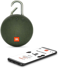 Load image into Gallery viewer, JBL Clip 3 Waterproof Portable Bluetooth Speaker - White (Renewed)