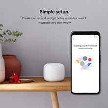 Load image into Gallery viewer, Google Nest WiFi Router – 4x4 AC2200 Mesh Wi-Fi Router with 2200 sq ft Coverage (Renewed)