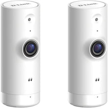 Load image into Gallery viewer, D-Link WiFi Security Camera HD, Mini Indoor, 2-Pack, Cloud Recording, Motion Detection and Night Vision, Works with Alexa (DCS-8000LH/2PK-US) (Renewed)