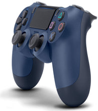 Load image into Gallery viewer, DualShock 4 Wireless Controller for PlayStation 4 - Midnight Blue (Renewed)