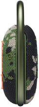 Load image into Gallery viewer, JBL Clip 4: Portable Speaker with Bluetooth, Built-in Battery, Waterproof and Dustproof Feature (Renewed)