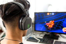 Load image into Gallery viewer, ASTRO Gaming A10 Headset for Xbox One/Nintendo Switch / PS4 / PC and Mac - Wired 3.5mm and Boom Mic by Logitech - Eco-Friendly Packaging - (Blue/Black) (Renewed)