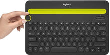 Load image into Gallery viewer, Logitech Bluetooth Multi-Device Keyboard K480 for Computers. Tablets and Smartphones. Black, Compact, Dial and Switch, Spill-Resistant Keyboard - 920-006342 (Renewed)