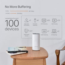 Load image into Gallery viewer, TP-Link Deco Powerline Hybrid Mesh WiFi System(Deco P9) –Up to 6,000 sq.ft Whole Home Coverage, WiFi Router/Extender Replacement,Signal Through Walls, Seamless Roaming, Parental Controls, 3-pack