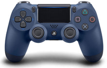 Load image into Gallery viewer, DualShock 4 Wireless Controller for PlayStation 4 - Midnight Blue (Renewed)