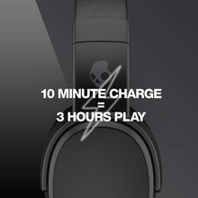 Load image into Gallery viewer, Skullcandy Crusher Bluetooth Wireless Over-Ear Headphones with Microphone, Noise Isolating Memory Foam, Adjustable and Immersive Stereo Haptic Bass, Rapid Charge 40-Hour Battery Life