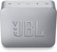 Load image into Gallery viewer, JBL GO 2 Portable Bluetooth Waterproof Speaker, Grey, 4.3 x 4.5 x 1.5