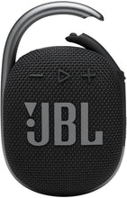 Load image into Gallery viewer, JBL Clip 4: Portable Speaker with Bluetooth, Built-in Battery, Waterproof and Dustproof Feature (Renewed)
