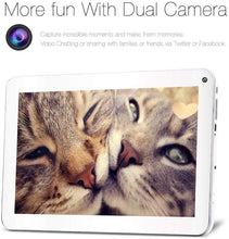 Load image into Gallery viewer, iRULU eXpro X1s 10.1 Inch Tablet PC, Android 5.1 Lollipop, Quad Core, 16GB Nand Flash, 1024600 HD Resolution - White