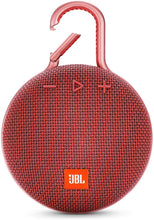 Load image into Gallery viewer, JBL Clip 3 Portable Waterproof Wireless Bluetooth Speaker - White