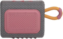 Load image into Gallery viewer, JBL Go 3: Portable Speaker with Bluetooth, Builtin Battery, Waterproof and Dustproof Feature Gray JBLGO3GRYAM