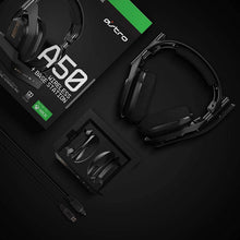 Load image into Gallery viewer, ASTRO Gaming A50 Wireless + Base Station for Xbox One & PC - Black/Gold (Renewed)