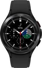 Load image into Gallery viewer, Samsung Electronics Galaxy Watch 4 Classic 46mm Smartwatch with ECG Monitor Tracker for Health Fitness Running Sleep Cycles GPS Fall Detection Bluetooth US Version, Black (Renewed)