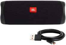 Load image into Gallery viewer, JBL JBLFLIP5BLKAM FLIP 5 Waterproof Portable Bluetooth Speaker Black
