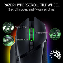 Load image into Gallery viewer, Razer Basilisk V3 Pro Customizable Wireless Gaming Mouse: Fast Optical Switches Gen-3 - HyperScroll Tilt Wheel - Chroma RGB - 11 Programmable Buttons - Focus Pro 30K Sensor - Classic Black
